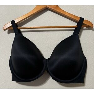 Auden Bra Womens 44D Black Superstar Full Coverage Lightly Lined Underwire